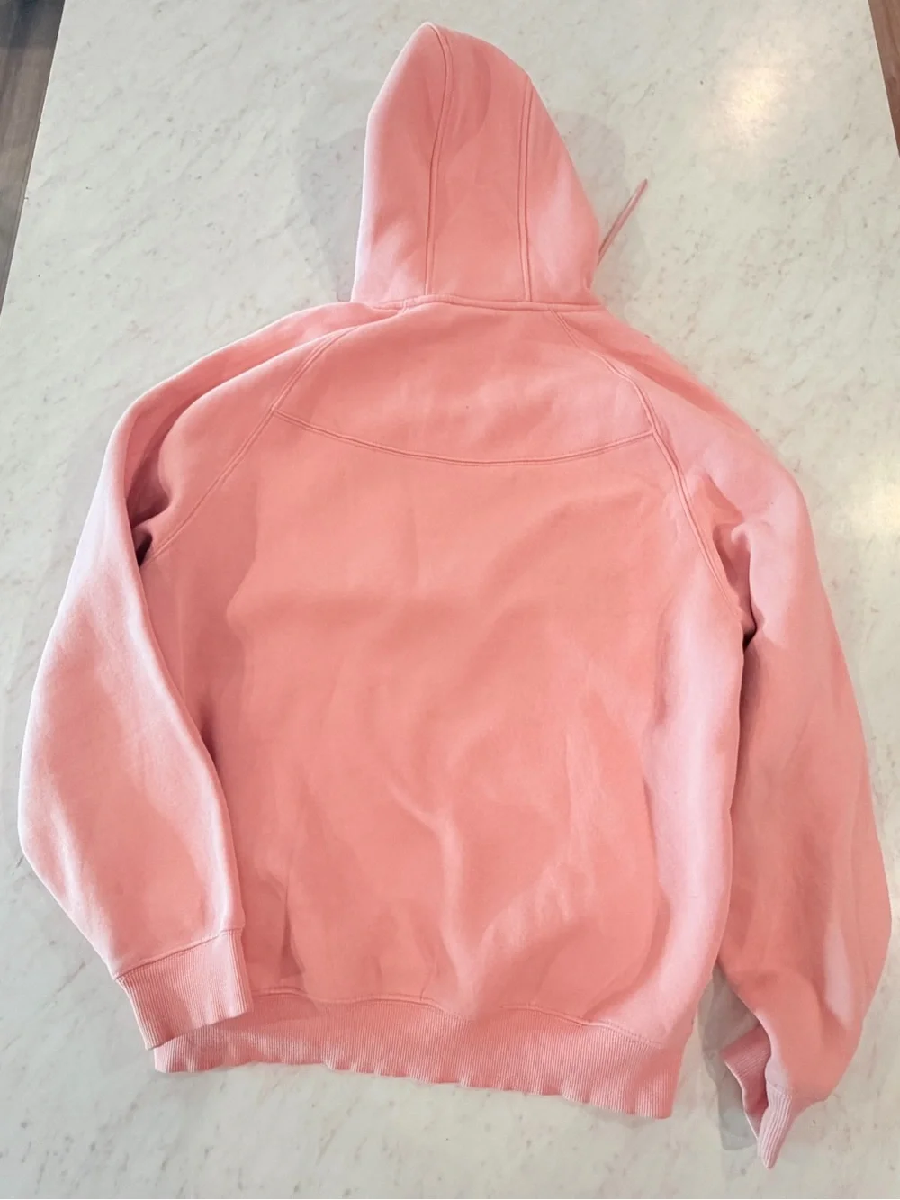 Alphalete Men's Pink Crewneck Hoodie Pullover